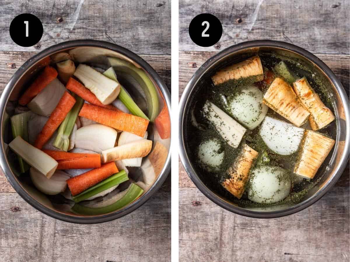 Instant pot matzo ball soup online