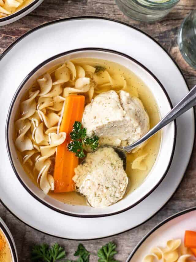 Instant Pot Matzo Ball Soup
