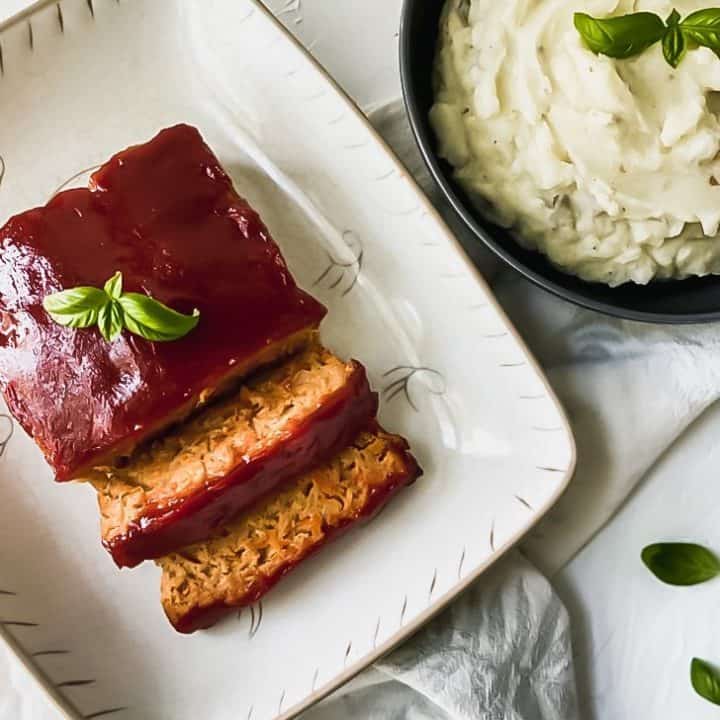 Ground Chicken Meatloaf with Hidden Veggies Your Home, Made Healthy