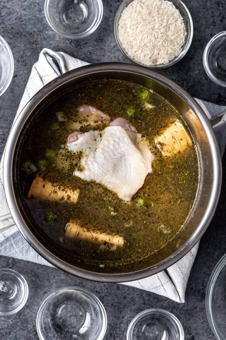 Instant Pot Chicken Rice Soup - Your Home, Made Healthy