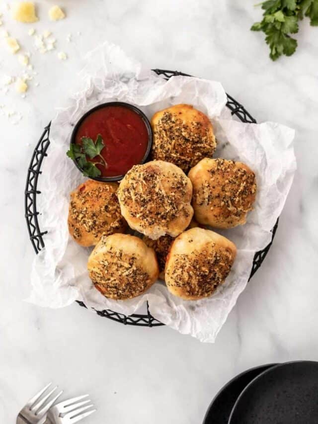 Air Fryer Pizza Roll