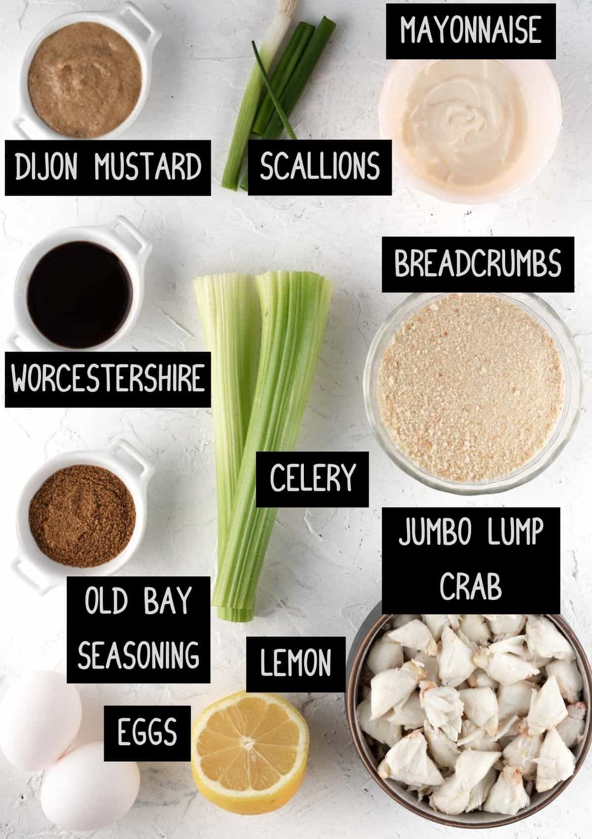 Labelled ingredients (see recipe for details).