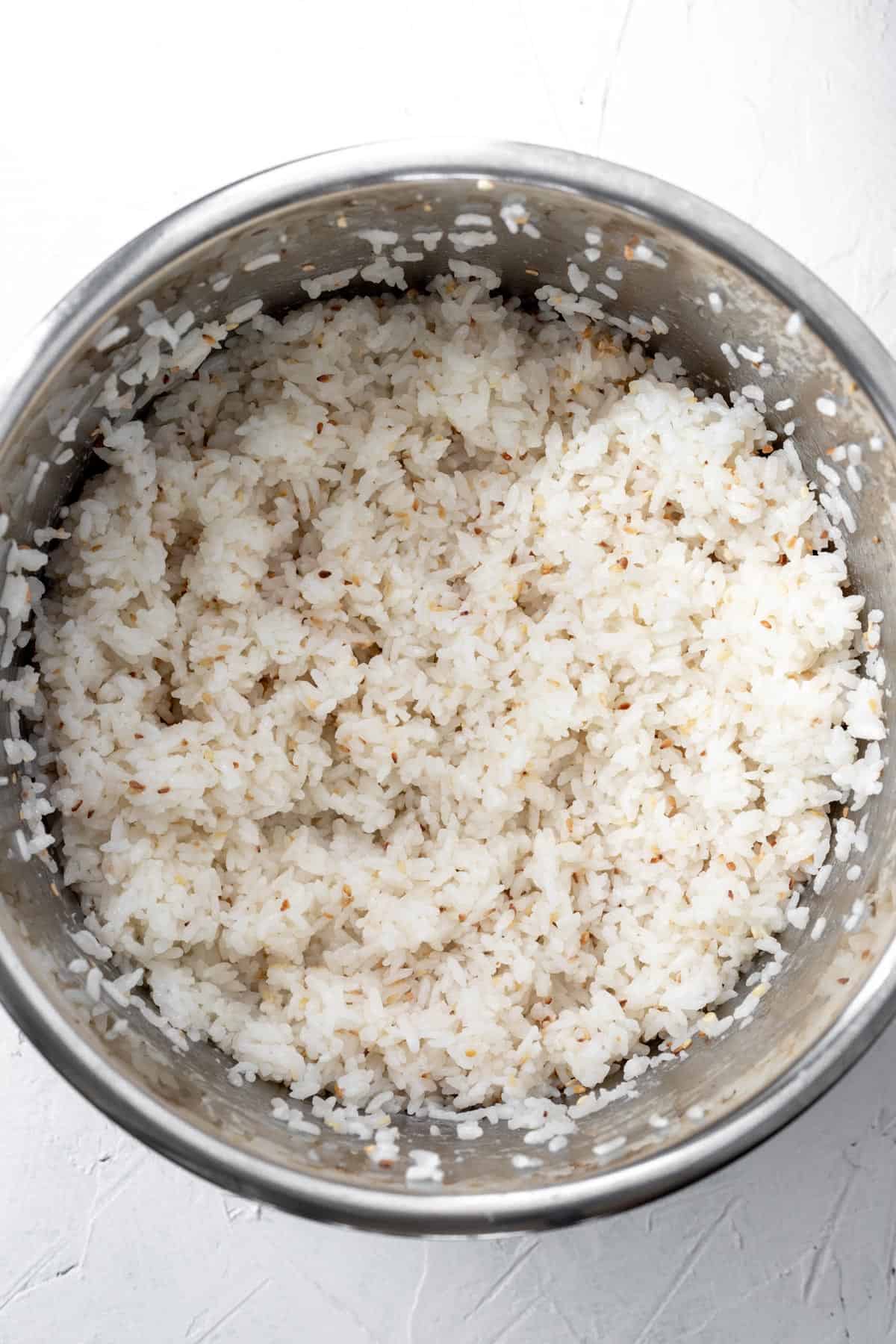 Perfect Instant Pot Sushi Rice Your Home, Made Healthy