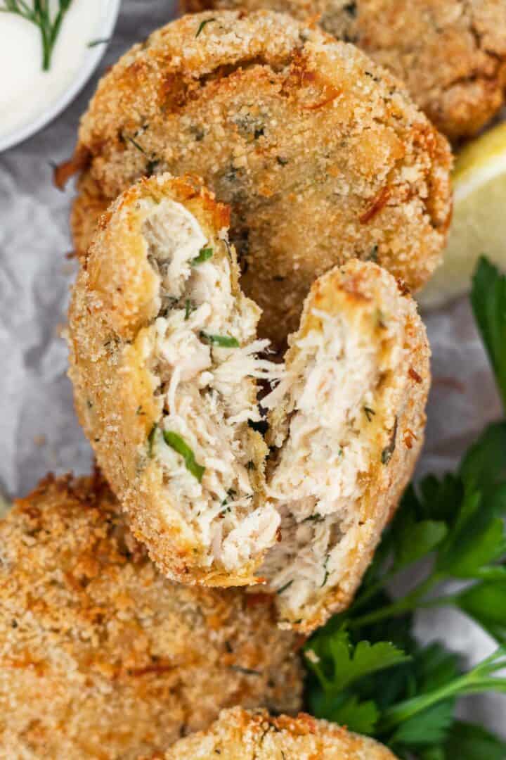 Crispy Air Fryer Chicken Patties with Canned Chicken Your Home, Made