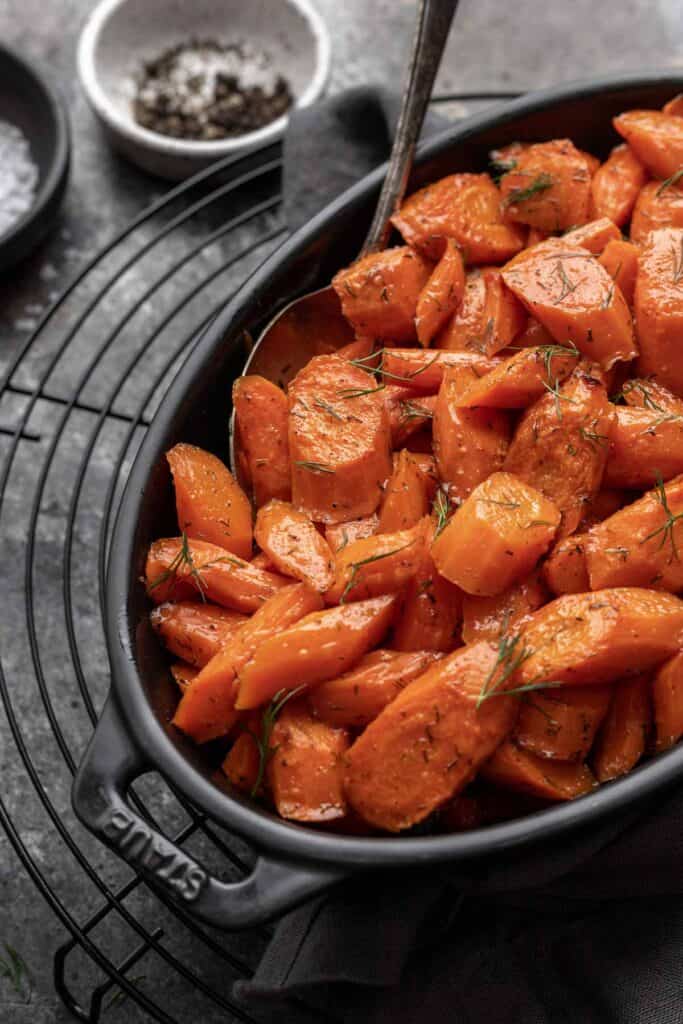 Brown Sugar and Dill Roasted Carrots Your Home, Made Healthy