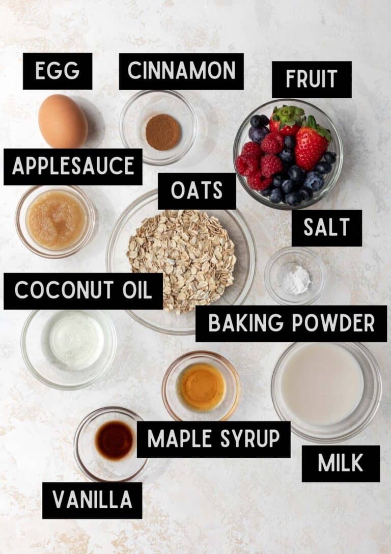 Baked Oats for One (With 5 Different Flavors!) - Your Home, Made Healthy