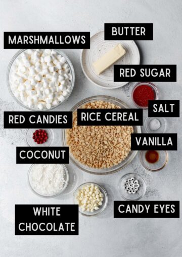 Santa Rice Krispie Treats - Your Home, Made Healthy