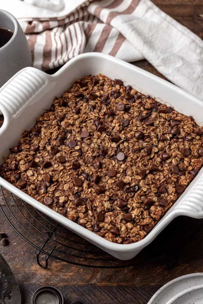 Chocolate Baked Oats Your Home, Made Healthy