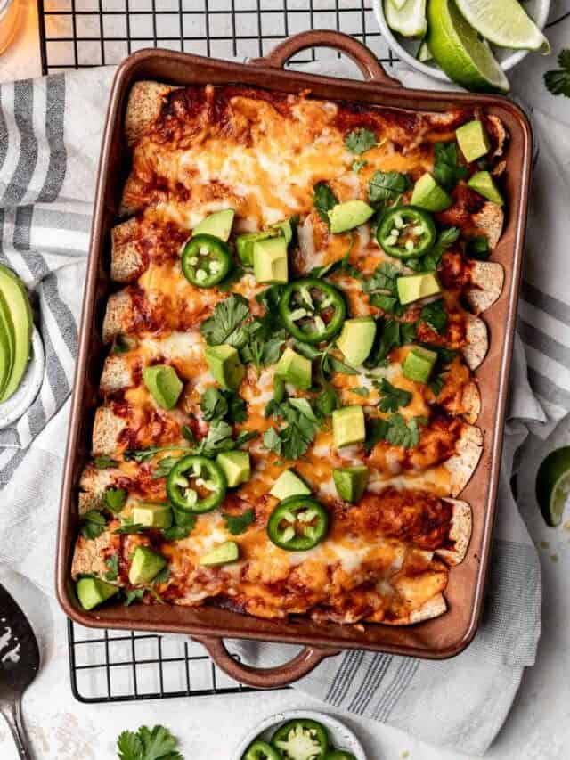 Cheesy Ground Turkey Enchiladas Your Home, Made Healthy