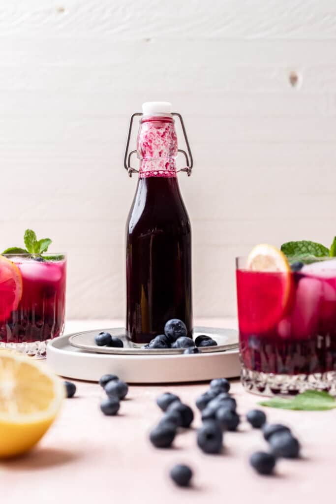 Blueberry Simple Syrup Your Home, Made Healthy