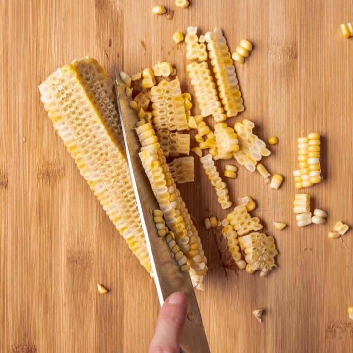 How to Cut Corn Off the Cob Your Home, Made Healthy