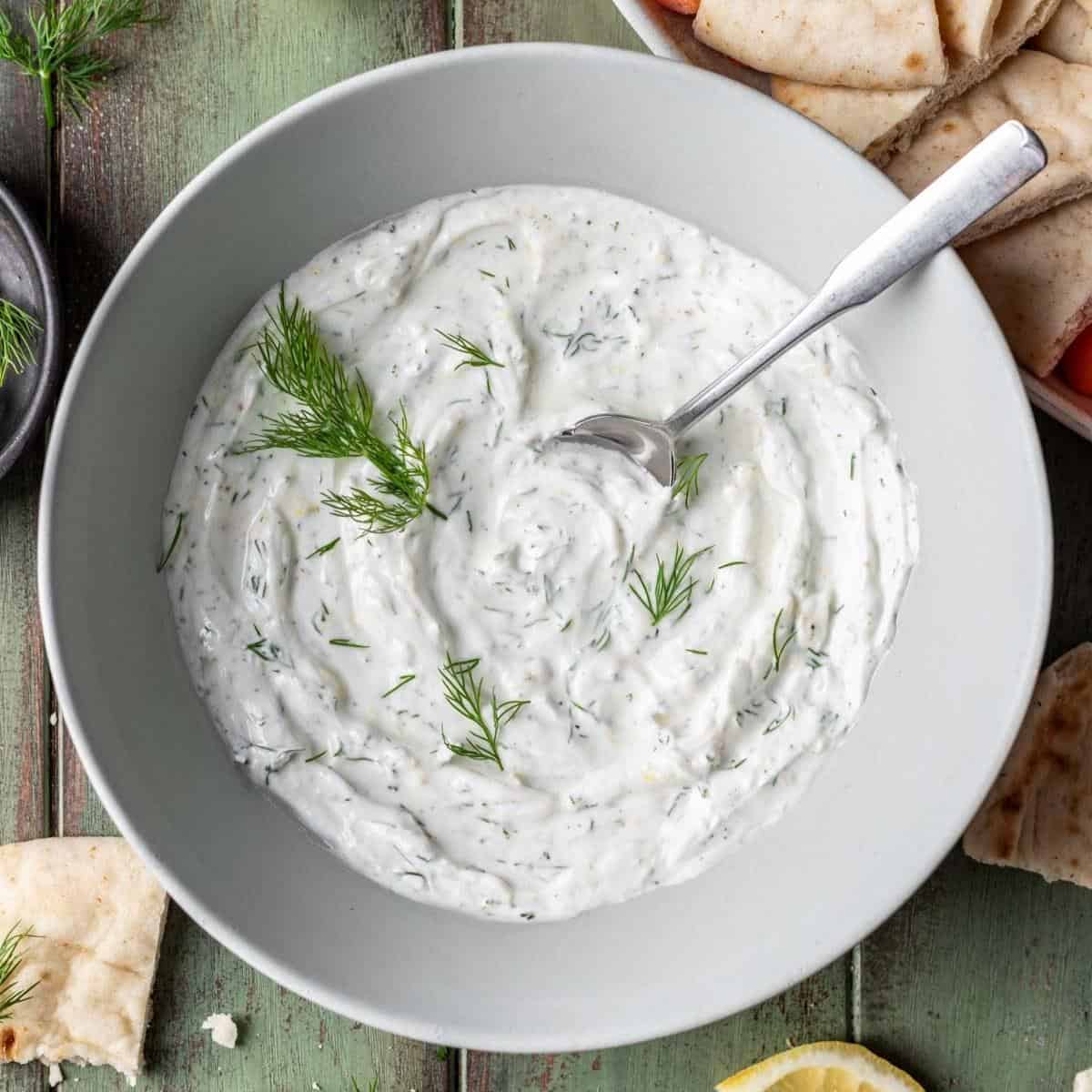 Lemon Dill Yogurt Sauce Your Home, Made Healthy