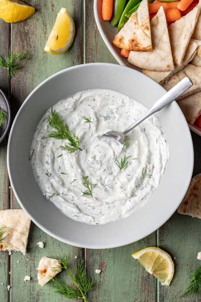 Lemon Dill Yogurt Sauce Your Home, Made Healthy
