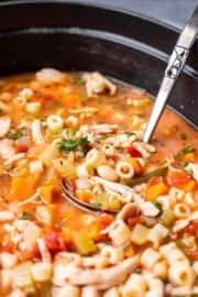 Chicken Minestrone Soup - Your Home, Made Healthy