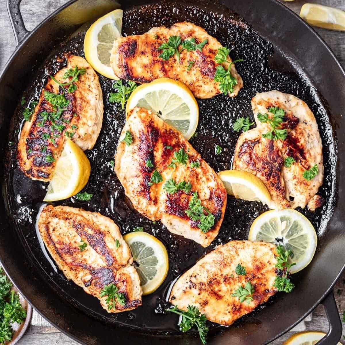 Cast Iron Skillet Chicken Breasts-image
