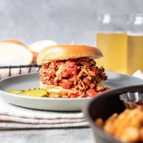 Healthy Ground Chicken Sloppy Joes Your Home, Made Healthy