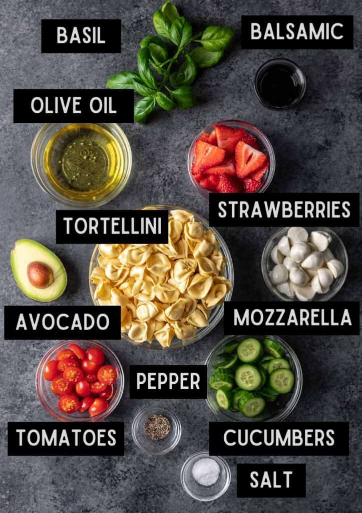Summer Tortellini Caprese Salad - Your Home, Made Healthy