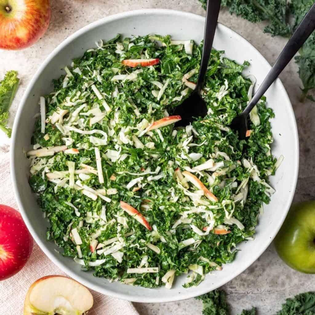 Kale Apple Slaw - Your Home, Made Healthy