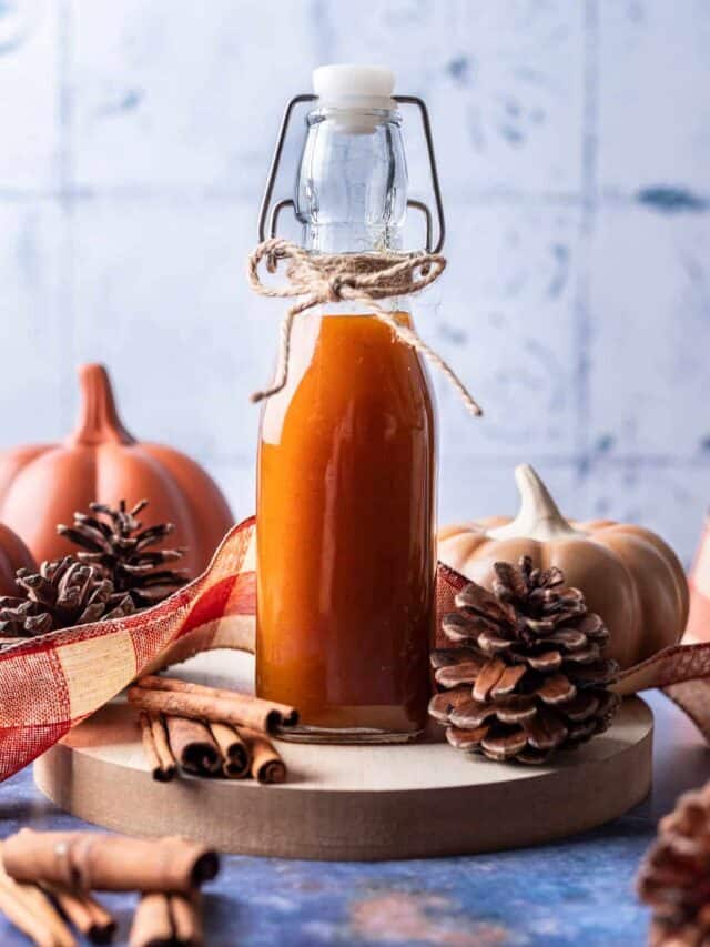Pumpkin Spice Simple Syrup