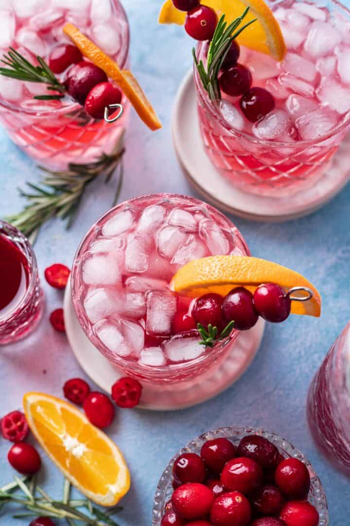 Cranberry Gin Cocktail (Cranberry Gin and Tonic) Your Home, Made Healthy