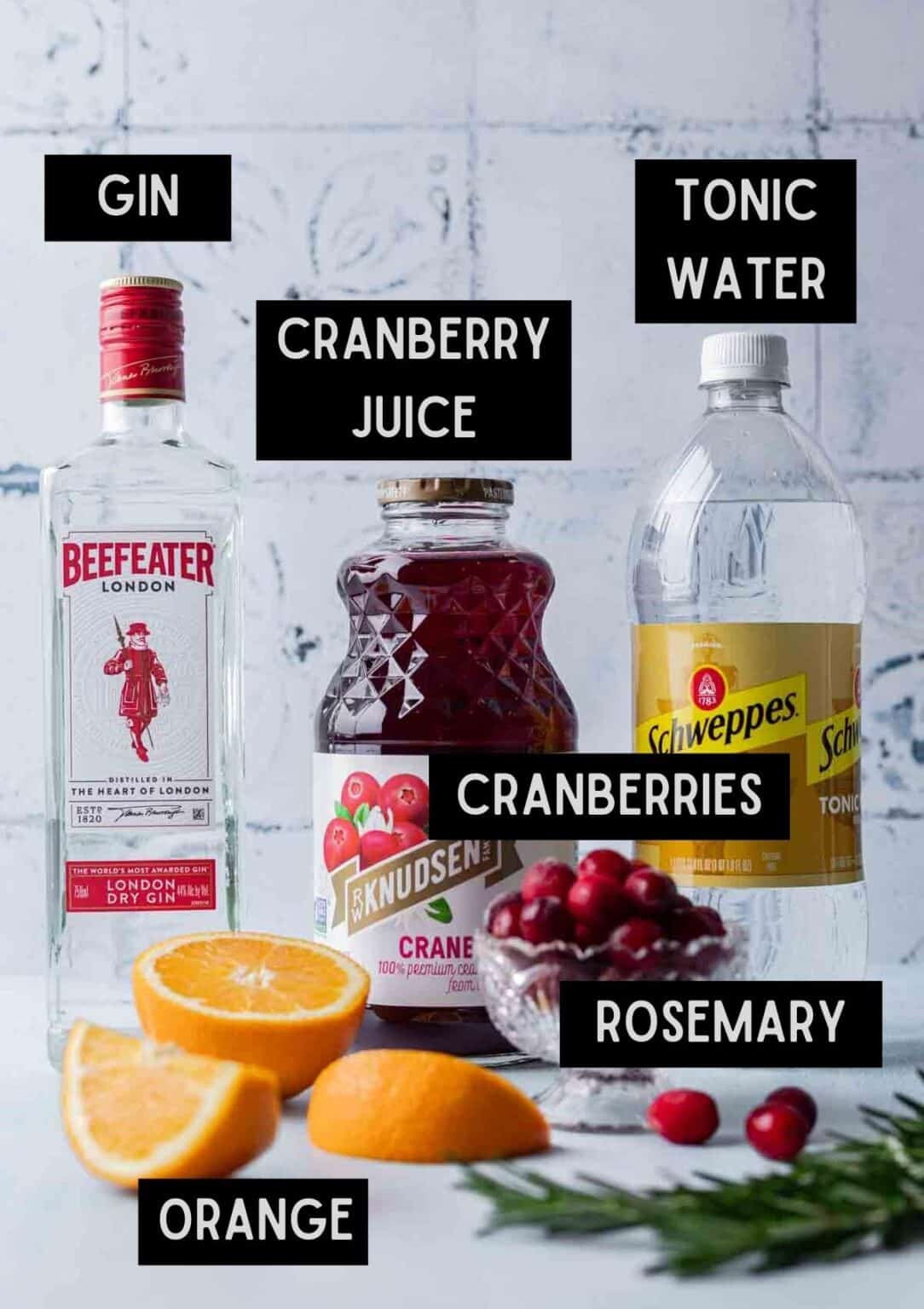 Cranberry Gin Cocktail (Cranberry Gin and Tonic) Your Home, Made Healthy