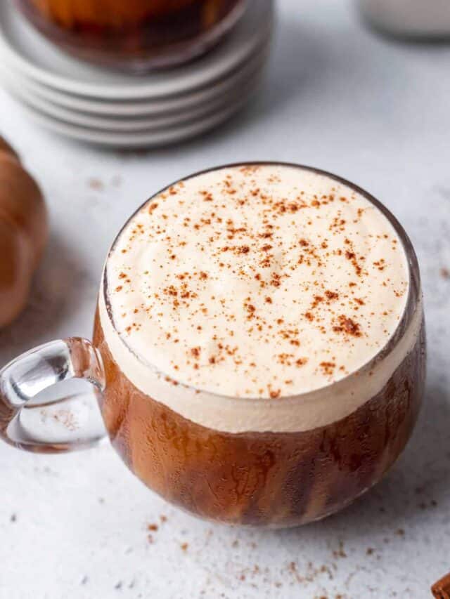 Pumpkin Cream Cold Foam Your Home, Made Healthy