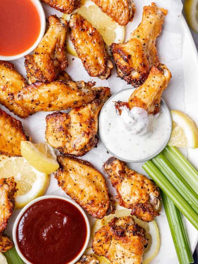 Air Fryer Lemon Pepper Wings Your Home, Made Healthy