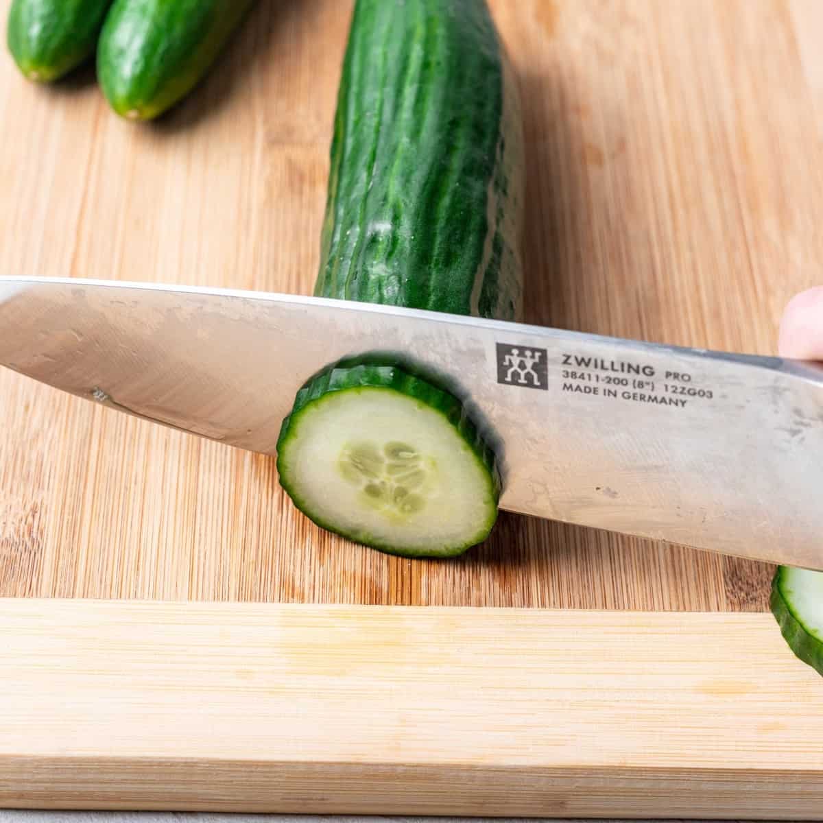 Sliced Cucumbers