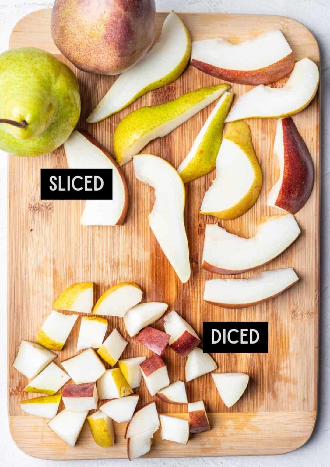 How to Cut Pears Your Home, Made Healthy
