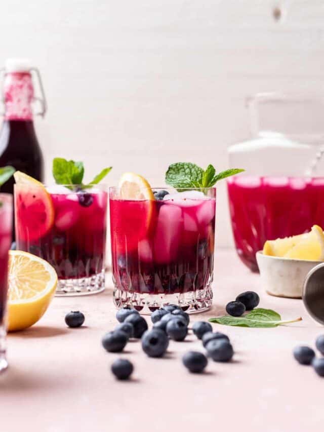 Blueberry Vodka Lemonade