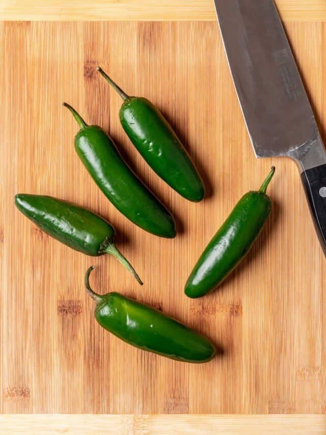 How To Cut Jalapeños