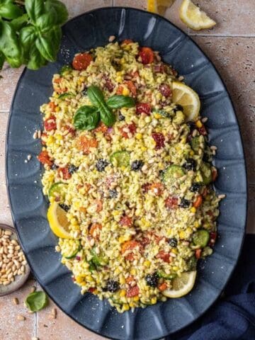 Rainbow-Orzo-Salad-Pesto-7