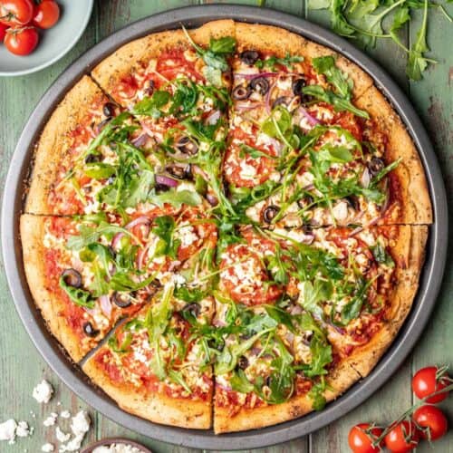 Mediterranean Pizza Your Home, Made Healthy