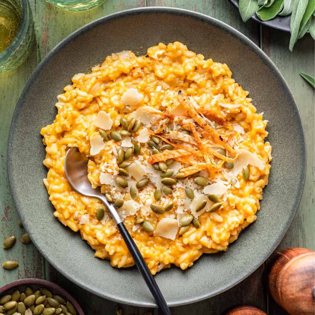 Chicken and Pumpkin Risotto